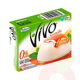 Sémola Con Salsa De Caramelo 0 Azúcar Vivo 150Gr