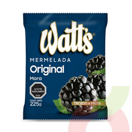 Mermelada Mora Original Watts 225Gr
