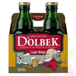 Cerveza Dolbek Lager 330Cc 4 Unidades