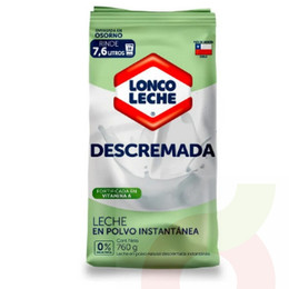 Leche Descremada en Polvo  Loncoleche 760Gr 