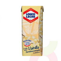Leche Semidescremada Vainilla Loncoleche 200Ml