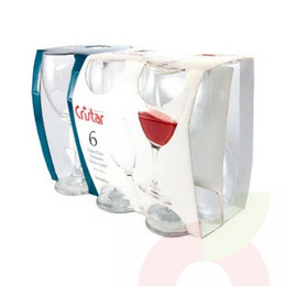 Copas Vino Tinto Versalles 6 Unidades Cristar 