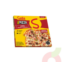 Pizza Jamón, Mozzarella y Champiñones Sadia 460Gr