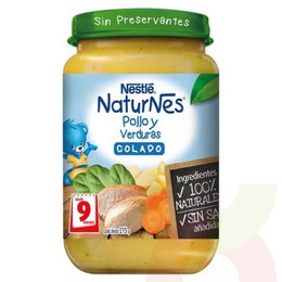 Colado Pollo y Verduras Nestlé 215Gr 