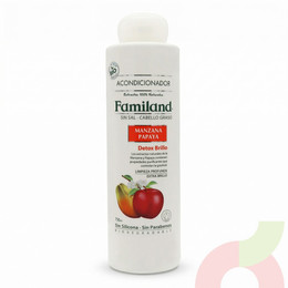 Acondicionador Detox Brillo Manzana Papaya Familand 750Ml