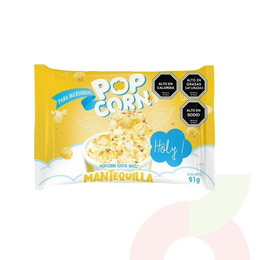 Popcorn Mantequilla Microonda 91Gr 