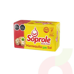 Mantequilla Soprole 250Gr