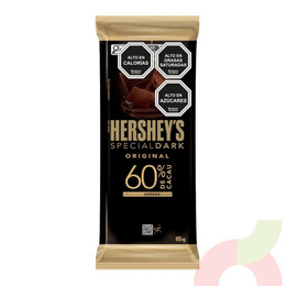 Chocolate Dark Original 60% Cacao Hersheys 85Gr