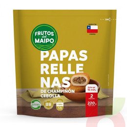 Papas Rellenas de Champiñón Cebolla Frutos del Maipo 220Gr