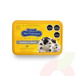 Helado Super Premium Cookies&Cream 1Lt