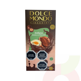Avellanas Bañadas con Chocolate Dolce Mondo 60gr
