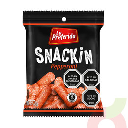 Snackin Pepperoni La Preferida 50Gr