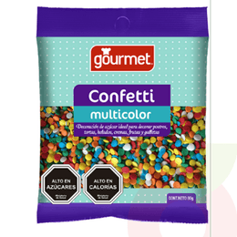 Confeti Multicolor Gourmet 80Gr