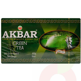 Té Verde Akbar 20 Unidades 40Gr 