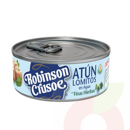 Atún Lomitos F Hierbas Robinson Crusoe 140Gr 