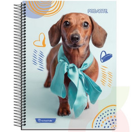 Cuaderno Carta Animales  150 Hojas 7mm ProArte