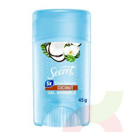 Desodorante Secret Gel Coconut 45Gr 