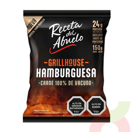 Hamburguesa Grill House Receta del Abuelo 150Gr