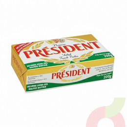 Mantequilla President 200Gr