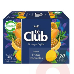 Té Frutos Tropicales Té Club 20 Unidades 40Gr