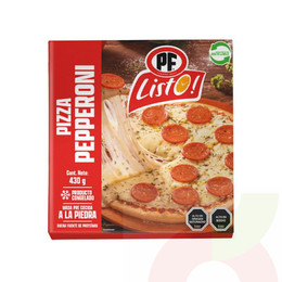 Pizza Pepperoni PF Listo 430gr