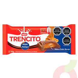 Chocolate Trencito Manjar Nestlé 90Gr