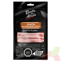 Jamón Acaramelado Corte Pluma Receta del Abuelo 125Gr