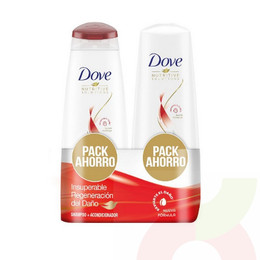 Pack Shampoo+Acondicionador Dove 400ml