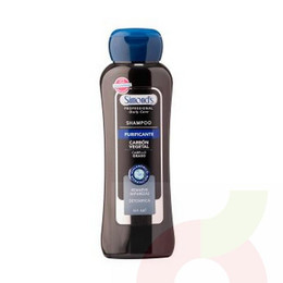 Shampoo Purificante Carbón Vegetal Cabello Graso Simonds 410Ml