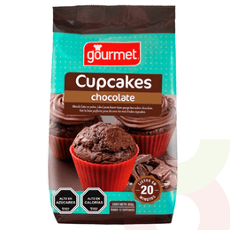 Pre-Mezcla Cupcake Chocolate-Gourmet 300Gr