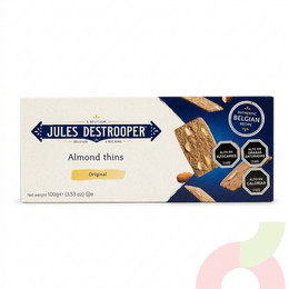 Galletas Finas Almendras Jules Destrooper 100Gr