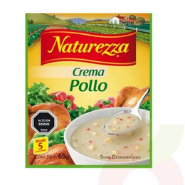 Crema de Pollo Naturezza 65Gr