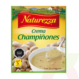 Crema de Champiñones Narturezza 60Gr