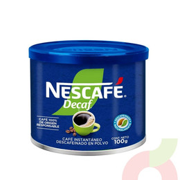 Café Descafeinado Nescafé 100Gr