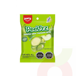 Gomitas de Manzana Verde Peelerz 40Gr