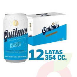 Cerveza Quilmes 354Cc 12unid 