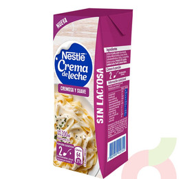 Crema de Leche Sin Lactosa Nestlé 200Gr