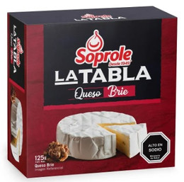 Queso La Tabla Soprole 125Gr Brie