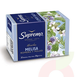 Té Melisa Supremo 20 Unidades