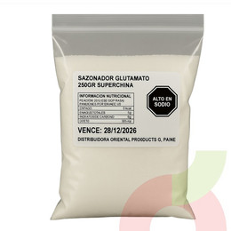 Sazonador Glutamato SuperChina 250Gr