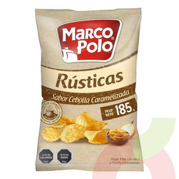 Papas Rústicas Marco Polo Cebolla Caramelizada 185gr