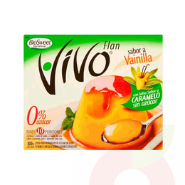 Flan Vainilla 0 Azúcar 80Gr