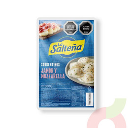 Sorrentinos Jamón y Mozzarella La Salteña 300Gr