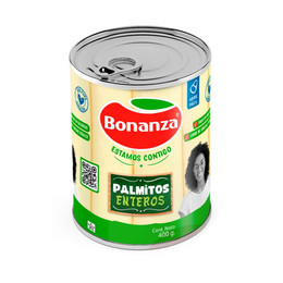 Palmitos Enteros Bonanza 400Gr