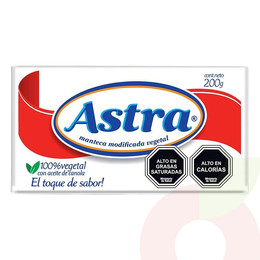Manteca Pan Astra 200Gr