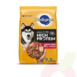 Alimento High Protein Carne y Pollo Pedigree 7.2 Kg