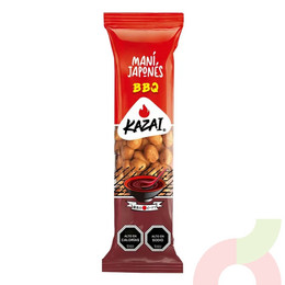 Maní Japonés BBQ Kazai 80Gr