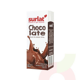 Leche Semidescremada Sabor Chocolate Surlat 200Cc