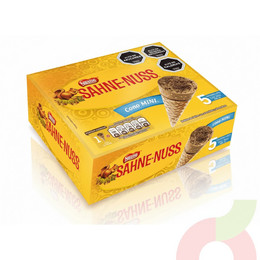 Cono Mini Sahne Nuss Savory 400Ml 5 Unidades