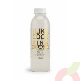 Agua Coco Piña+Colageno I Like 550Ml